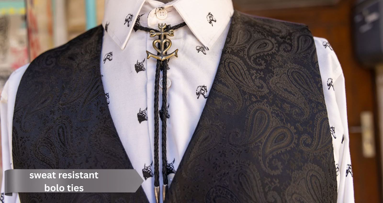 Sweat Resistant Bolo Ties