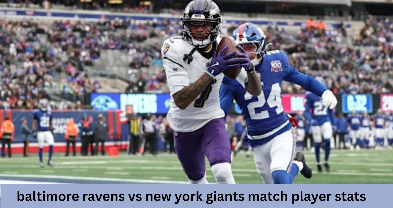 Baltimore Ravens vs New York Giants