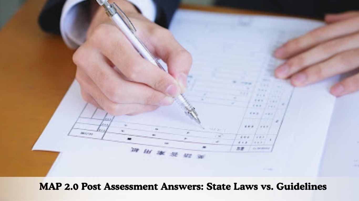 MAP 2.0 Post Assessment Answers